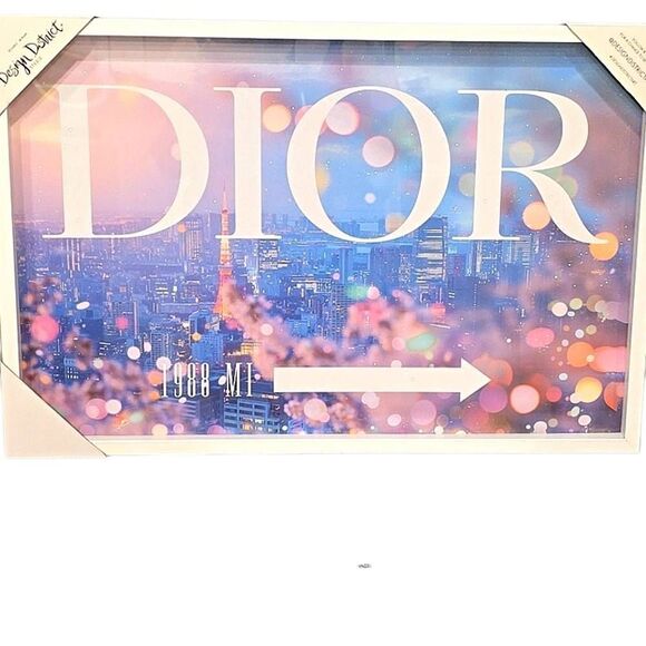 Design District The City of Dior Framed Wall Decor - Picture 1 of 7